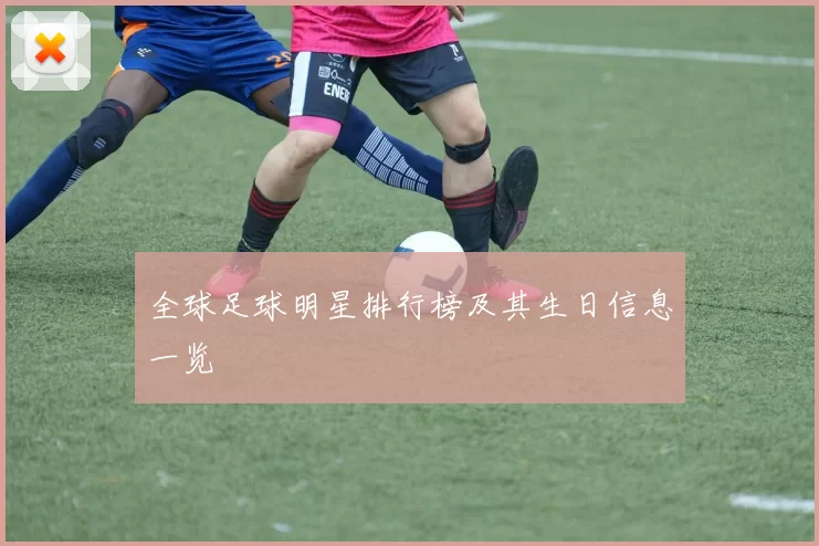 全球足球明星排行榜及其生日信息一览