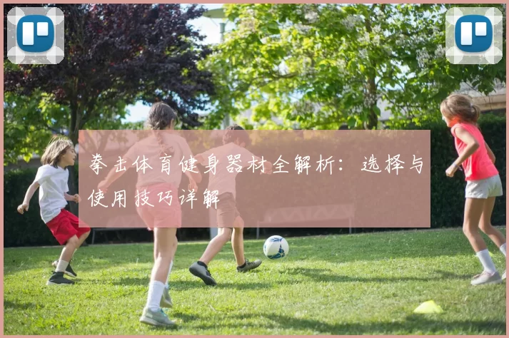 拳击体育健身器材全解析：选择与使用技巧详解