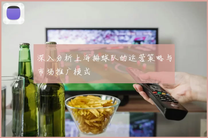 深入分析上海排球队的运营策略与市场推广模式