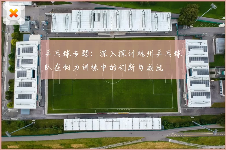 乒乓球专题：深入探讨杭州乒乓球队在耐力训练中的创新与成就