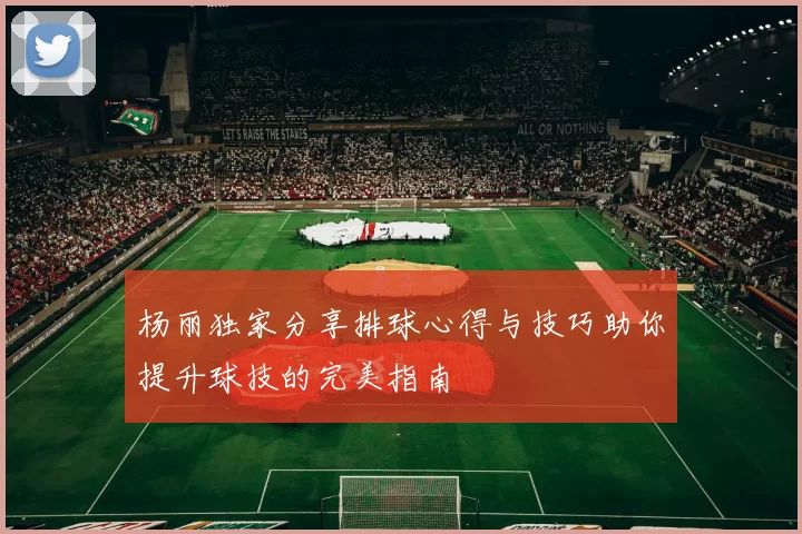 杨丽独家分享排球心得与技巧助你提升球技的完美指南