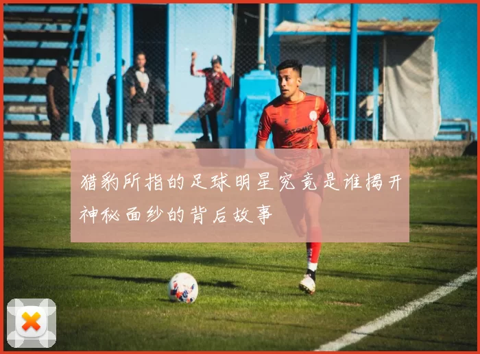 猎豹所指的足球明星究竟是谁揭开神秘面纱的背后故事
